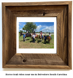 horse trail rides near me in Belvedere, South Carolina